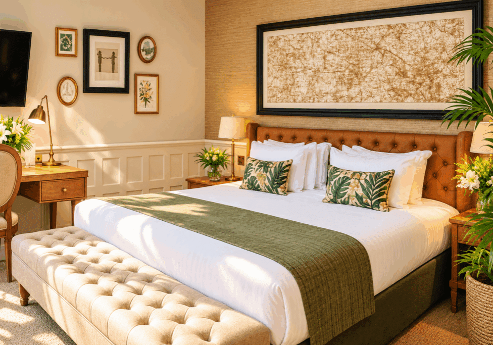 delux double room wokefield mansion soul network summer weekender